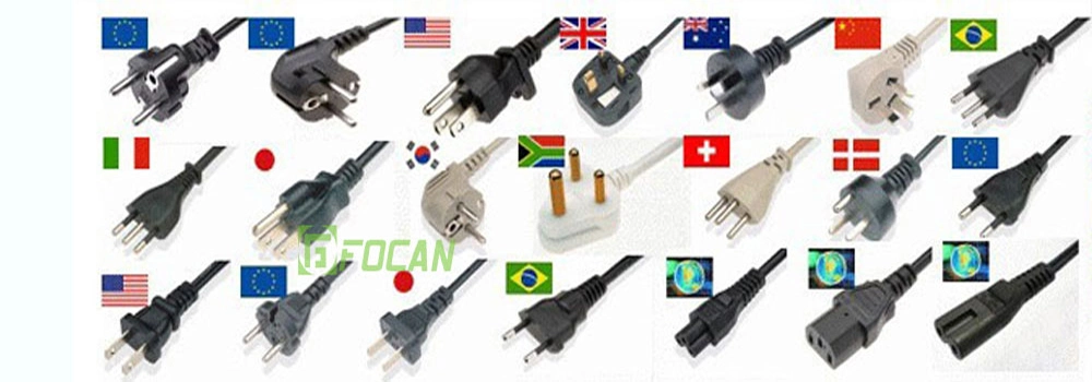 AC Power Cord Extension Cable Power Strip Cable Reel