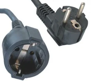 VDE Approved Europe Type Italian AC Germany Power Cord