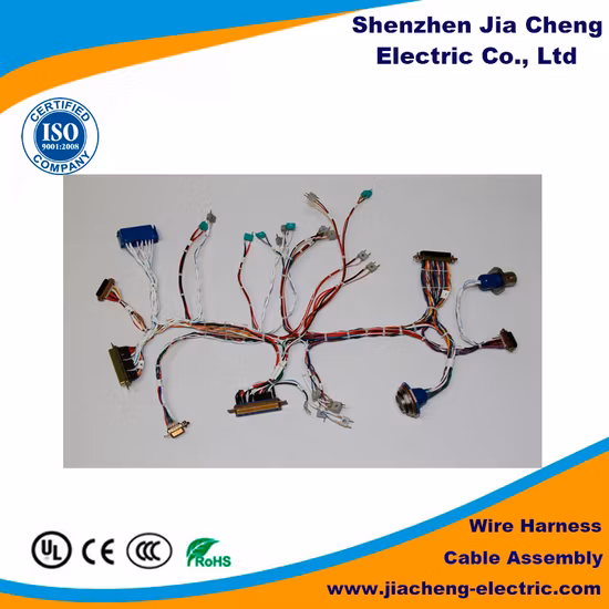 精密産業用ケーブル端子 PVC メス アダプター ワイヤー ハーネス コネクター